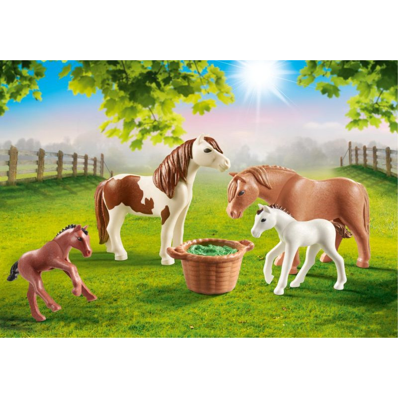 Playmobil Ponies with Foals(70682)