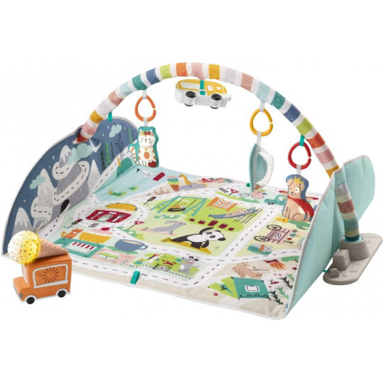 Fisher Price Γυμναστήριο Δραστηριοτήτων-Grow With Me (GJD41)