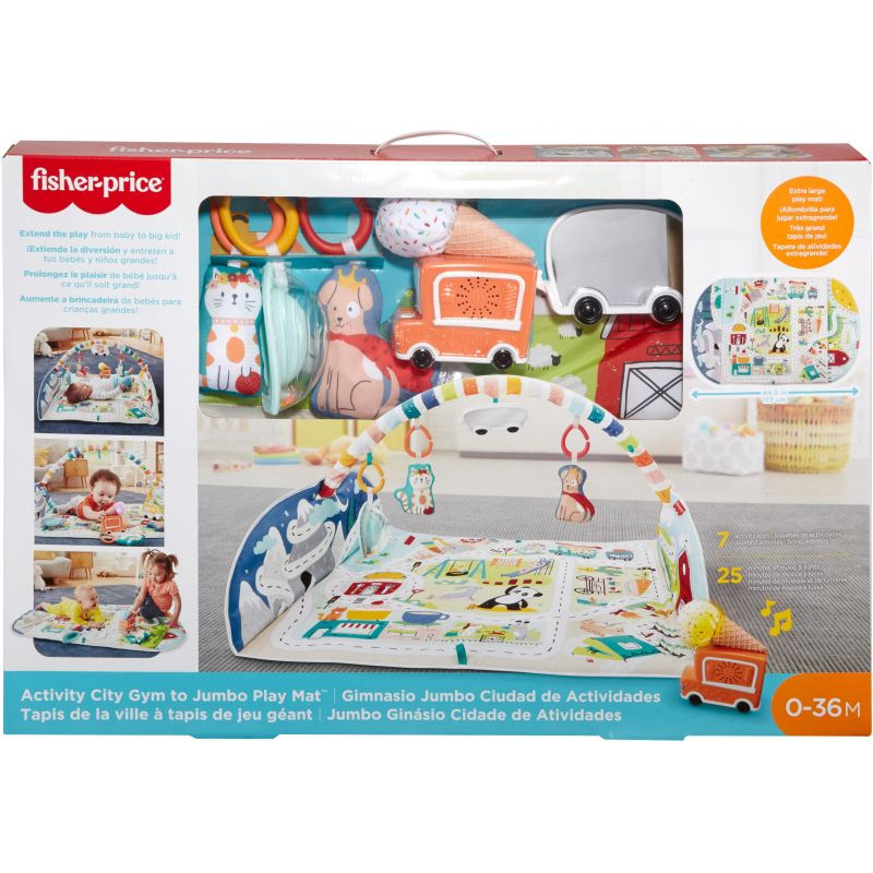 Fisher Price Γυμναστήριο Δραστηριοτήτων-Grow With Me (GJD41)