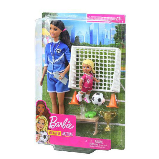 Barbie Soccer Coach Playset (GLM53)