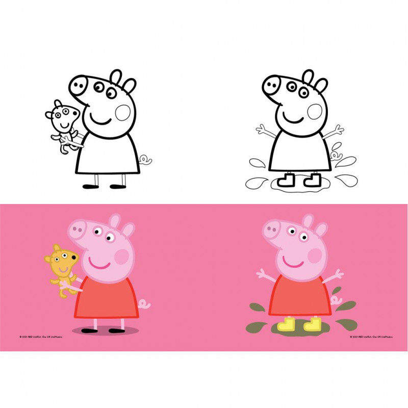 Τετράδιο Καρφίτσα 17Χ25 Peppa Pig (000482711)