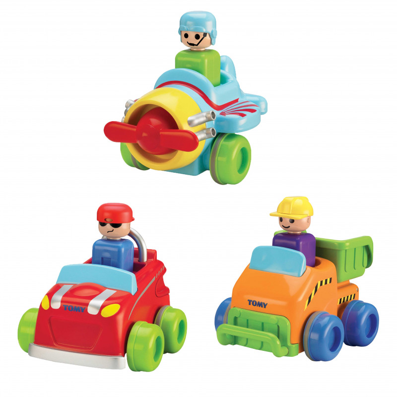 Tomy Toomies Baby Toddler Car Push And Go Assortment For 12+ Months(1000-11012)