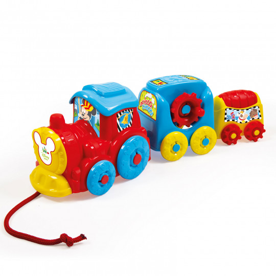 Baby Clementoni Disney Baby Βρεφικό Παιχνίδι Τρενάκι Pull Along Για 10+ Μηνών(1000-17168)