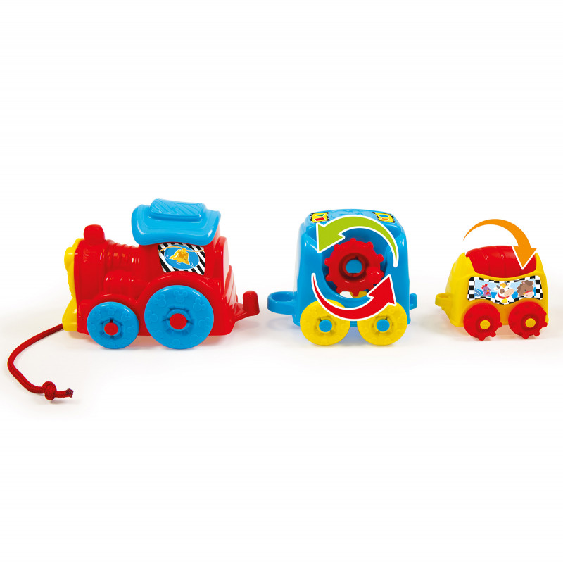 Baby Clementoni Disney Baby Βρεφικό Παιχνίδι Τρενάκι Pull Along Για 10+ Μηνών(1000-17168)