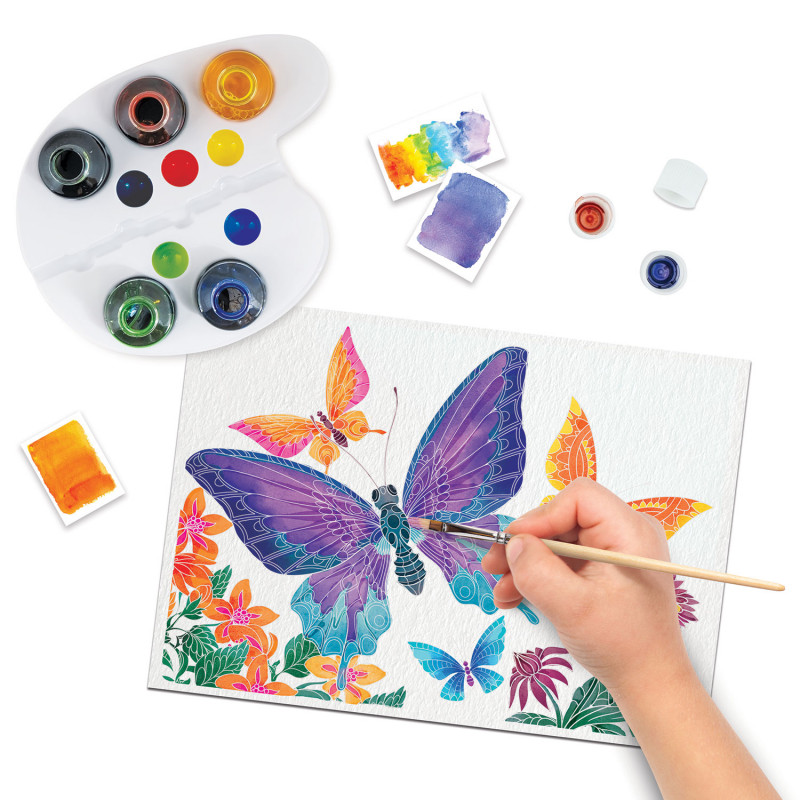 Painting Workshop Aquarelle - Butterflies(1038-11035)