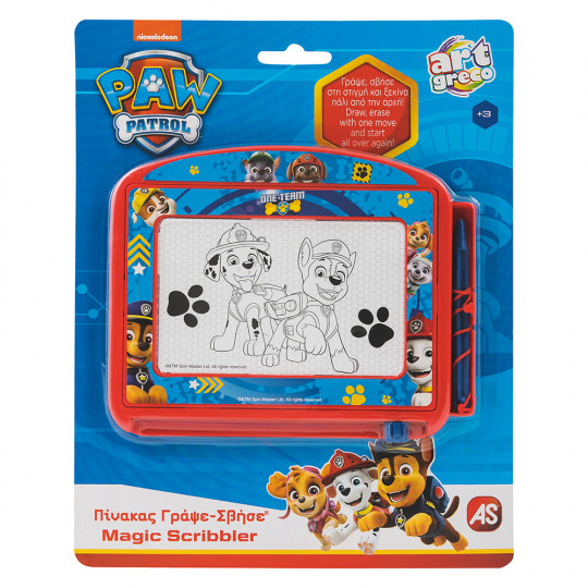 AS Πίνακας Γράψε - Σβήσε Travel Paw Patrol Για 3+ Χρονών(1028-13041)