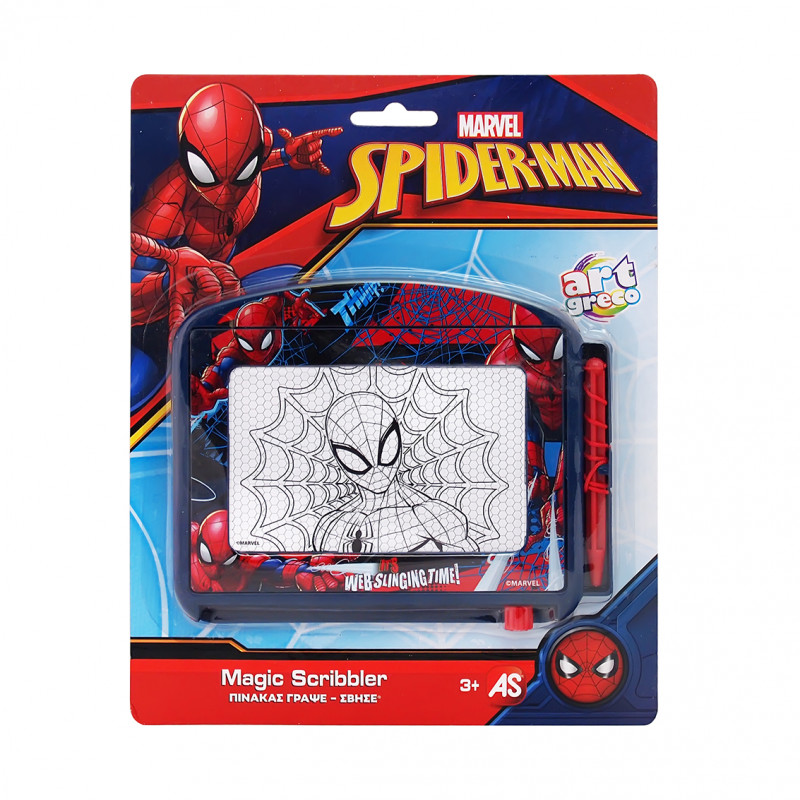 AS Magic Scribbler Travel Marvel Spiderman For Ages 3+(1028-13063)