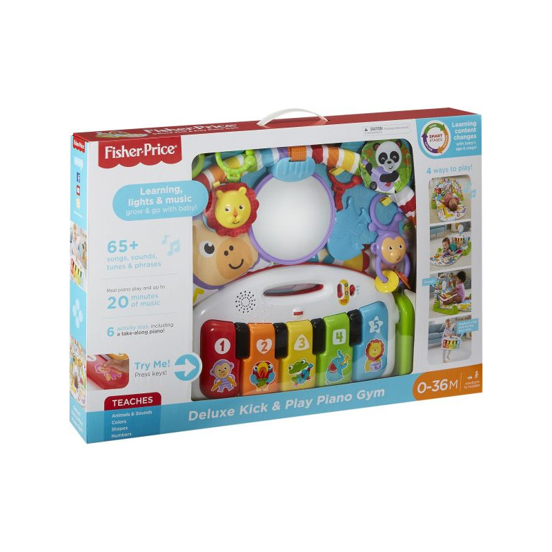 Fisher Price Εκπαιδευτικό Γυμναστήριο-Μουσικό Πιανάκι (FWT15)