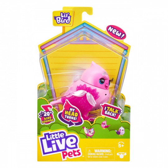 Little Live Pets - Bird Single Pack S10 - Tiara Tweets (LPB10000)