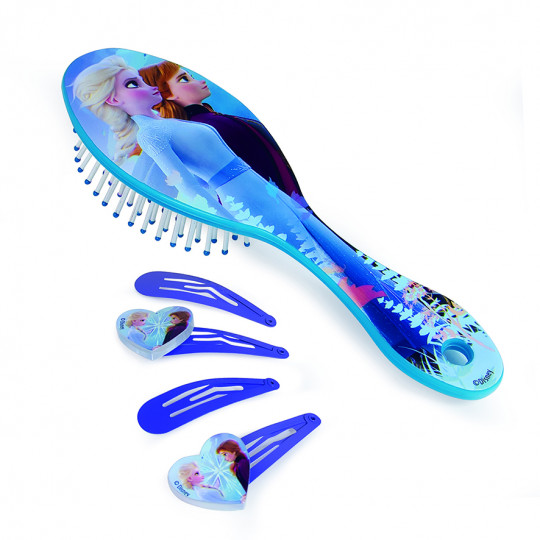 AS Hair Brush With Clips Disney Frozen 2 For Ages 3+(1027-25526)