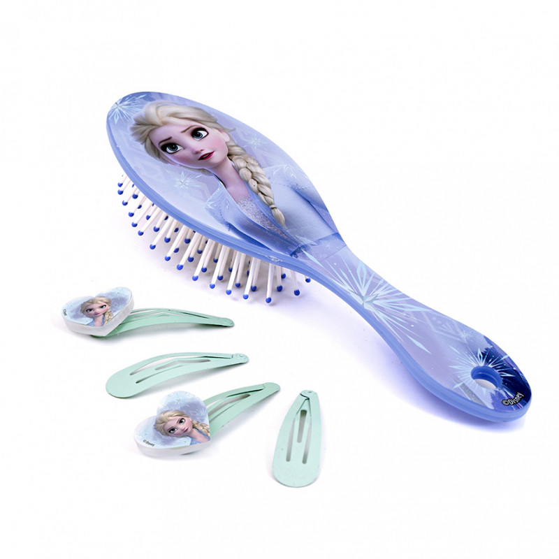 AS Hair Brush With Clips Disney Frozen 2 For Ages 3+(1027-25526)