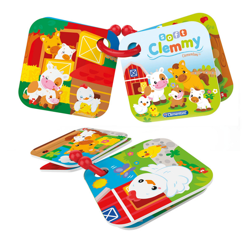 Soft Clemmy Baby Toddler Sweet Animal Farm With 12 pcs Soft Premium Blocks For 6-36 Months(1033-17174)