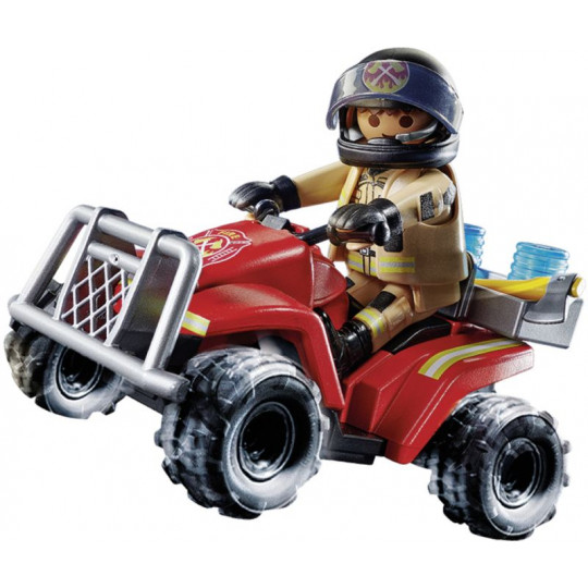 Playmobil Πυροσβέστης με γουρούνα 4x4(71090)