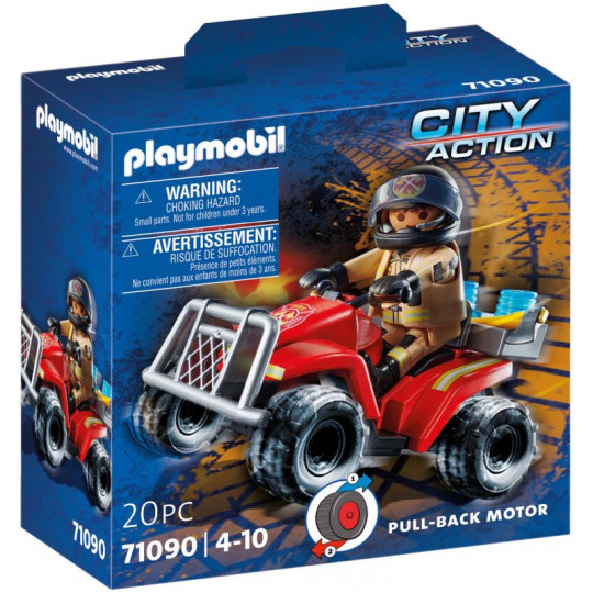 Playmobil Feuerwehr-Speed Quad(71090)