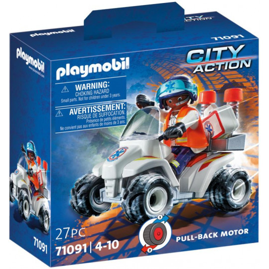 Playmobil Διασώστρια με γουρούνα 4x4(71091)