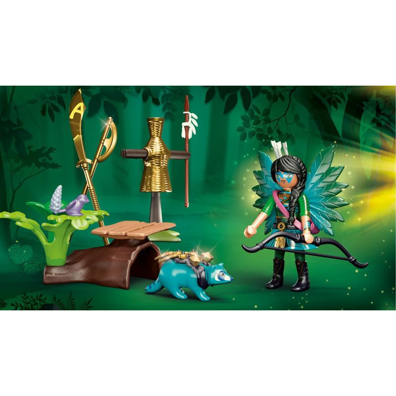 Playmobil Starter Pack Knight Fairy με ρακούν(70905)