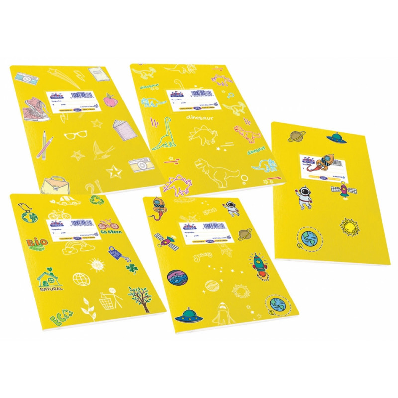 Skag Notebooks Super 17X25 With Yellow Designs (246880)