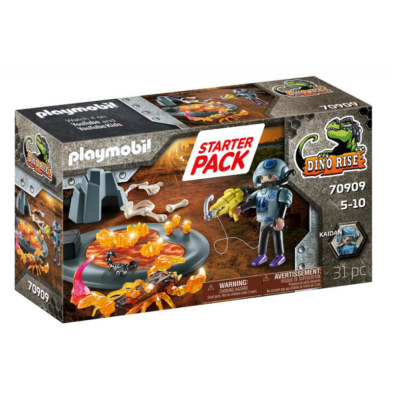 Playmobil Starter Pack Dino Rise: Fire Scorpion(70909)