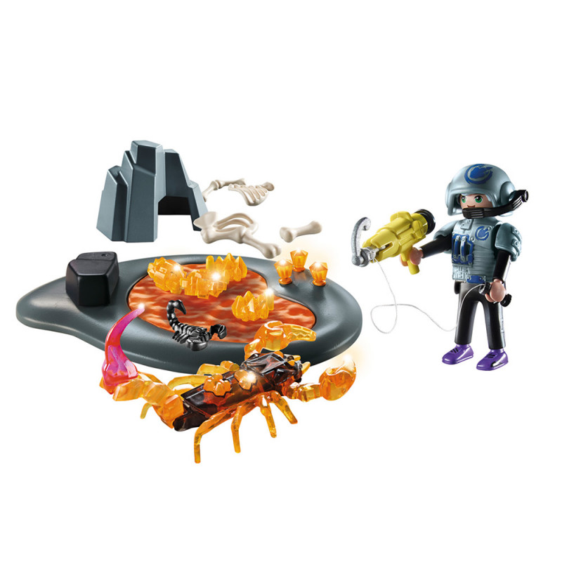 Playmobil Starter Pack Dino Rise: Fire Scorpion(70909)