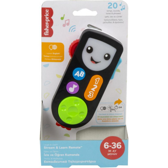 Fisher Price Laugh &amp; Learn Εκαπιδευτικό Τηλεχειριστήριο (HHH27)