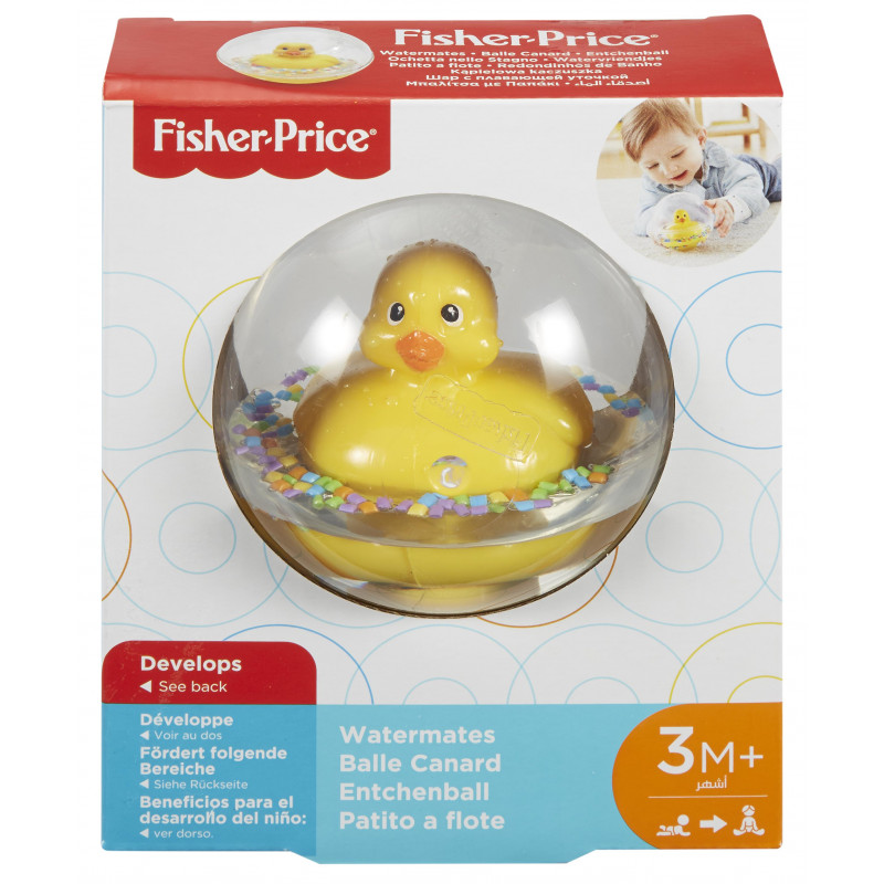 Fisher Price Μπαλίτσα Με Κίτρινο Παπάκι (75676)