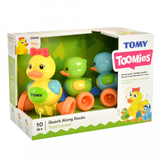 Tomy Toomies Baby Toddler Toy Quack Along Ducks For 10+ Months(1000-14613)