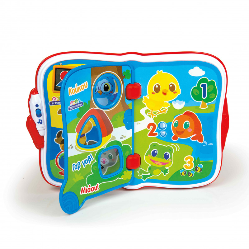 Baby Clementoni Educational Baby Toddler Toy My First Peekaboo Book For 12+ Months(1000-63367)