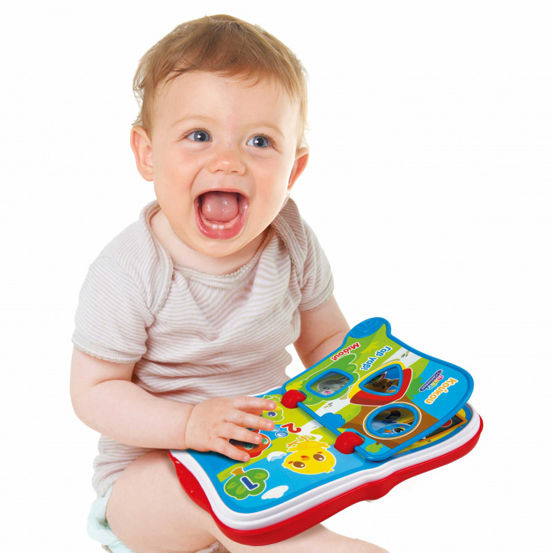 Baby Clementoni Educational Baby Toddler Toy My First Peekaboo Book For 12+ Months(1000-63367)