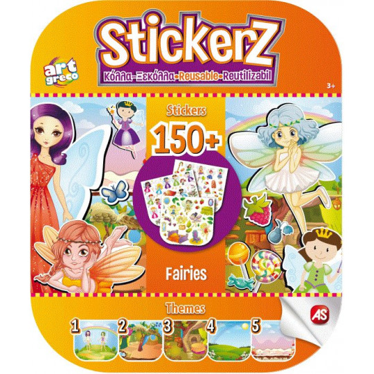 AS Stickerz Reusable My Fairies For Ages 3+(1090-08112)