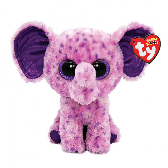 Plush Elephant Purple 15Cm(1607-36386)