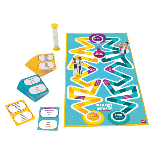 AS Games Card Game Kids vs Grown-Ups Find The Word For Ages 7+ And 2+ Players(1040-22713)