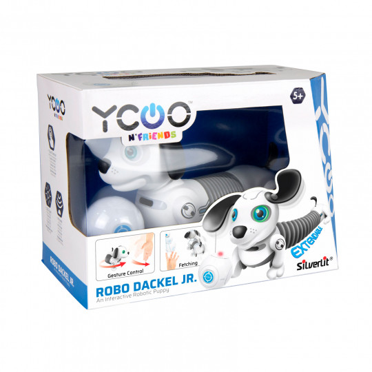 Silverlit Ycoo Robo Dackel Junior Τηλεκατευθυνόμενο Ρομπότ Σκυλάκι Για 5+ Χρονών(7530-88578)