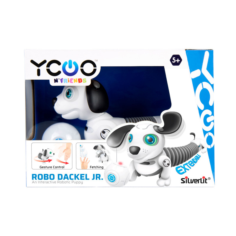 Silverlit Ycoo Robo Dackel Junior Τηλεκατευθυνόμενο Ρομπότ Σκυλάκι Για 5+ Χρονών(7530-88578)