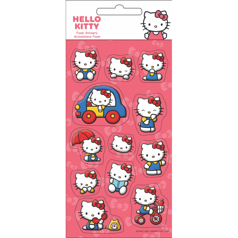 Gim Sticker Foam Hello Kitty (776-77238)