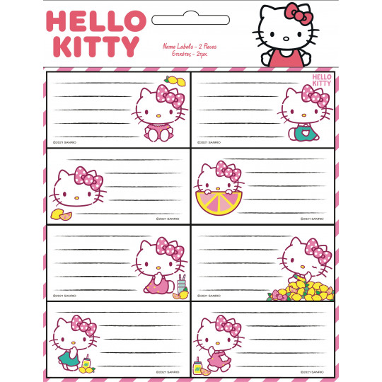 Gim Ετικέτα 2 Τεμάχια Hello Kitty (776-77146)