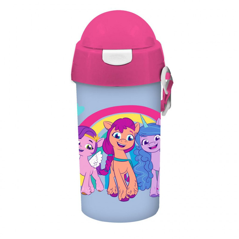 Παγούρι 500Ml Πλαστικό Me Καλαμάκι 9X19 My Little Pony (000483117)