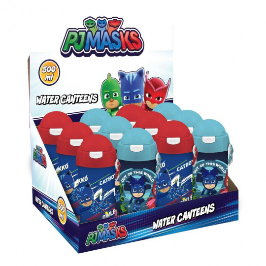 Παγούρι 500Ml Πλαστικό Me Καλαμάκι 9X19 Pj Masks (000484262)