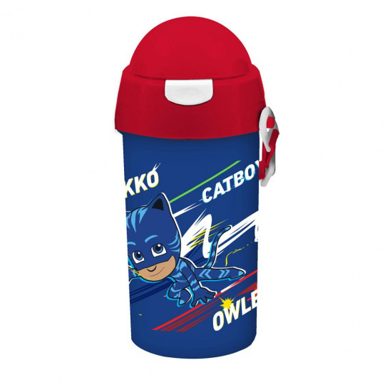 Παγούρι 500Ml Πλαστικό Me Καλαμάκι 9X19 Pj Masks (000484262)