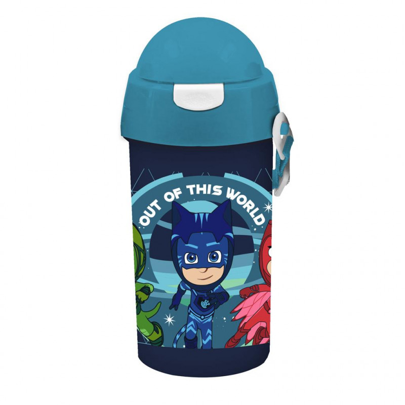 Παγούρι 500Ml Πλαστικό Me Καλαμάκι 9X19 Pj Masks (000484262)