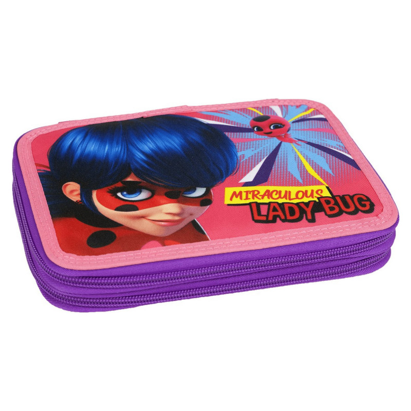 Gim Κασετίνα Διπλή Ladybug Girl Power (346-05100)