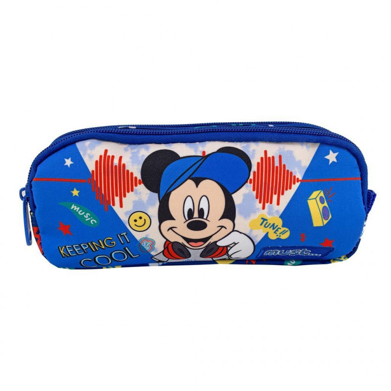 Κασετίνα 21Χ6Χ9 2 Φερμουάρ Mickey Keeping It Cool (000563020)