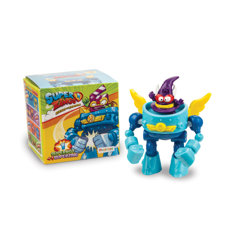 Superzings Series 3 SuperBot with Collectible Figure (1013-61302)