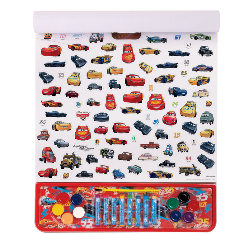 Giga Block Drawing Set Disney Cars 4 In 1 (1023-62738)