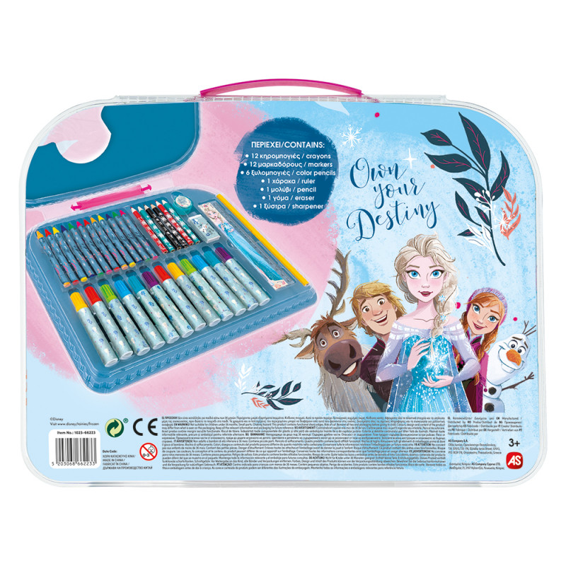 AS Art Case Σετ Ζωγραφικής Disney Frozen (1023-66223)