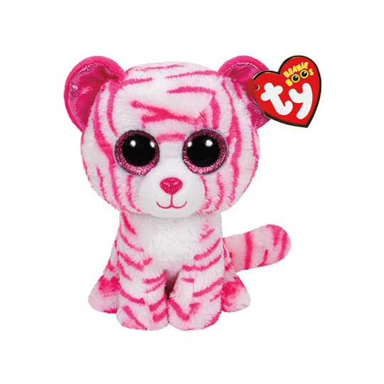 TY Beanie Boos Asia Plush Tiger White 15cm (1607-36180)