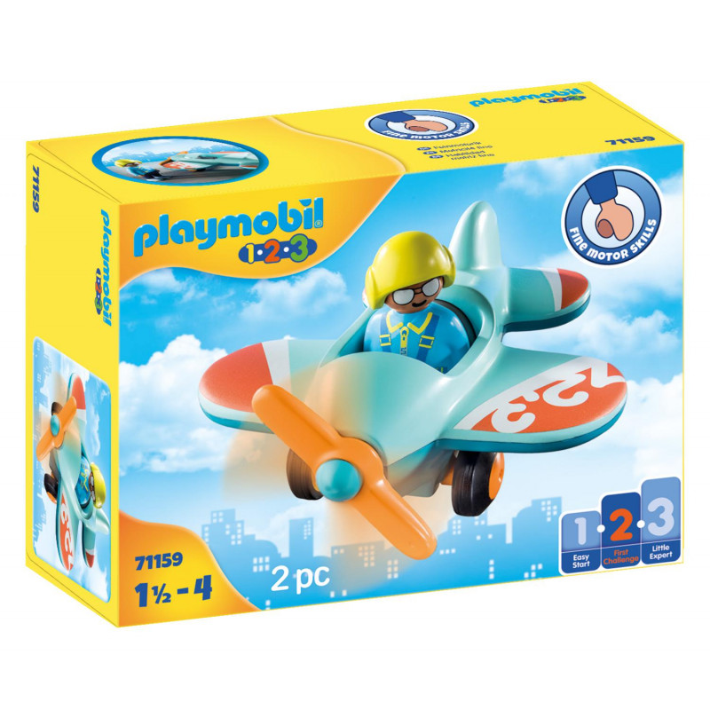 Playmobil Πιλότος Mε Aεροπλανάκι (71159)