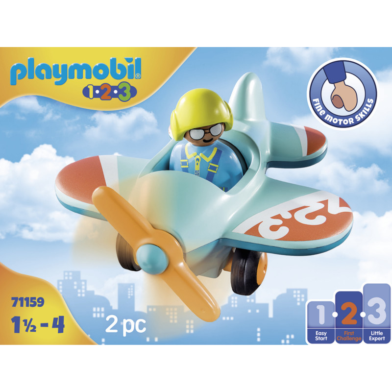 Playmobil Πιλότος Mε Aεροπλανάκι (71159)