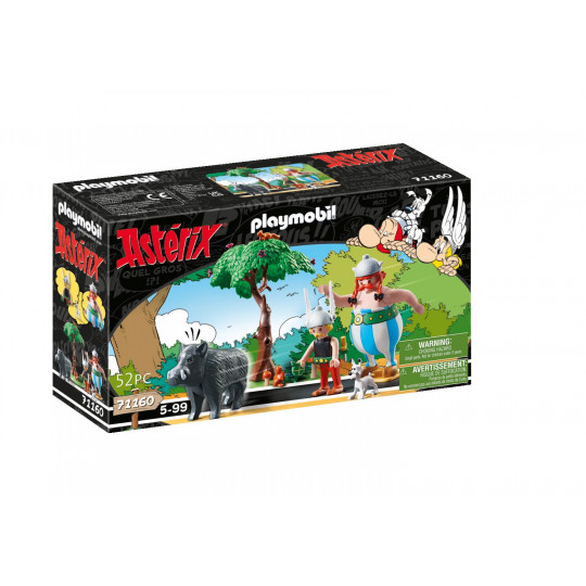 Playmobil Asterix: Κυνήγι Αγριογούρουνου (71160)