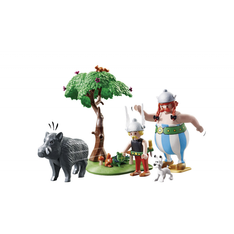 Playmobil Asterix: Κυνήγι Αγριογούρουνου (71160)