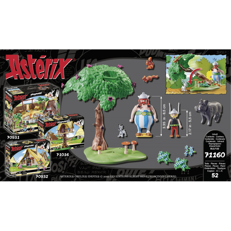 Playmobil Asterix: Κυνήγι Αγριογούρουνου (71160)